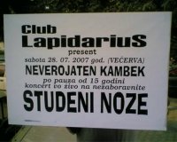 studeni noze suri