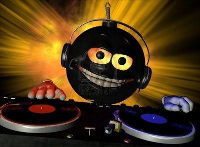 5385309-emoticon-dj-bomb-with-fire-in-his-eyes-and-a-lit-fuse-turntables-with-vinyl-albums.jpg