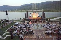Lake stage-Riu Pravets Resort hotel.jpg