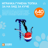 Играчка гумена топка за на ѕид за куче.png
