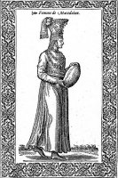 [Fig. folio 298 costume des femmes de Macédoine en Grèce. XVIè siècle.] Femme de Macédoine..jpg