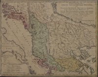 Mappa geographica Graeciae Provinciarum Macedoniae, Thessaliae et Albaniae 1770.jpg